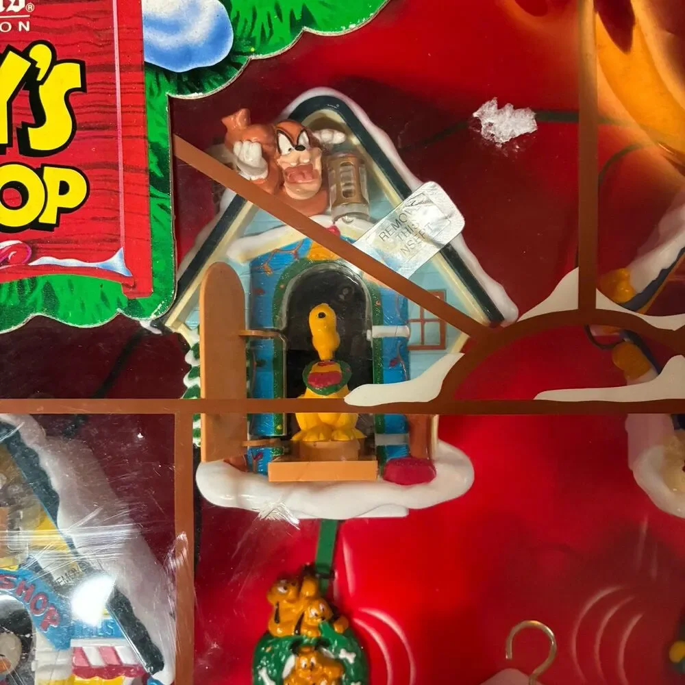 Mr. Christmas 1993 Vintage Mickey's Clock Shop Animated New In Box